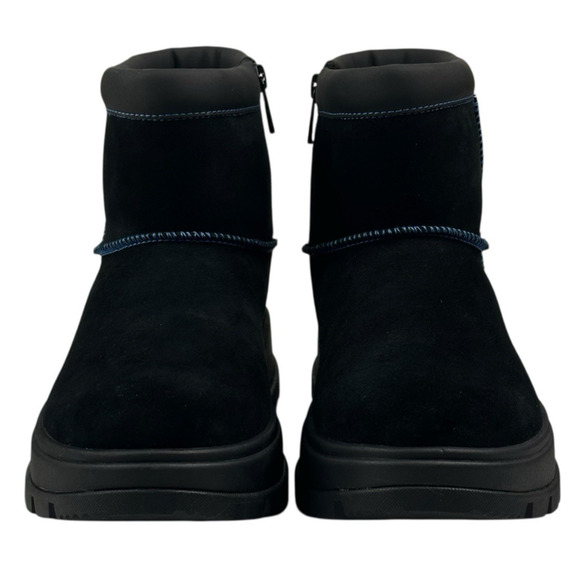 Koolaburra by UGG Koola Mini Hybrid Waterproof Black Suede Boots Womens 8 New - Picture 3 of 12